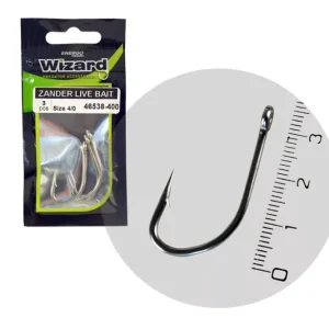 WIZARD ZANDER LIVE BAIT PRO 4/0 3DB/CSOMAG Vásárlói kedvenc