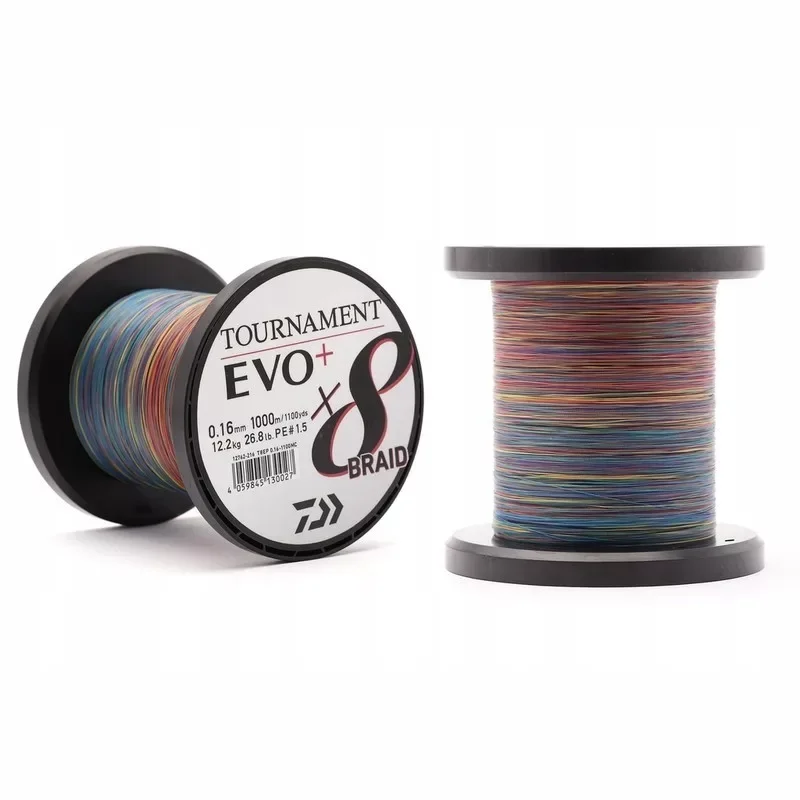 Daiwa Tournament X8 Braid EVO+ Multicolour 0,26mm Tekercselt Kiárusítás