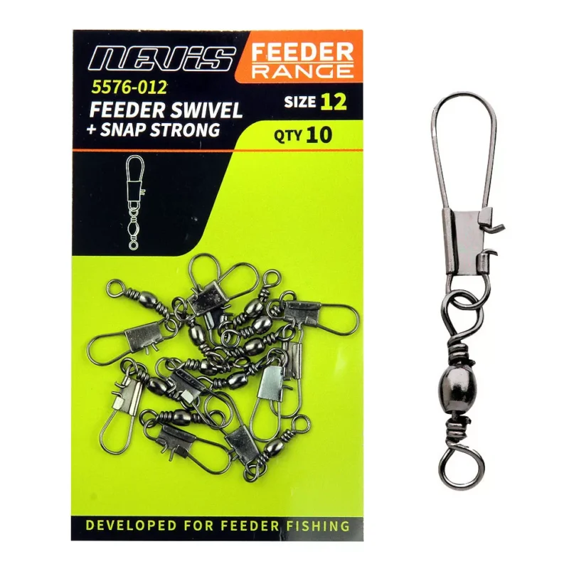 Akciós ár Nevis Feeder forgókapocs 12-es 10db/cs