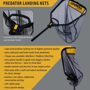 Legnépszerűbb SPORTEX MERITŐSZÁK PREDATOR GUMIS 70x60cm