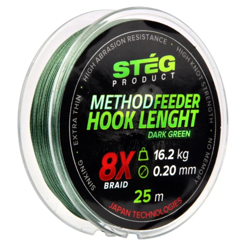 Stég Method Feeder előkezsinór 0.18mm 25m Nézd meg most