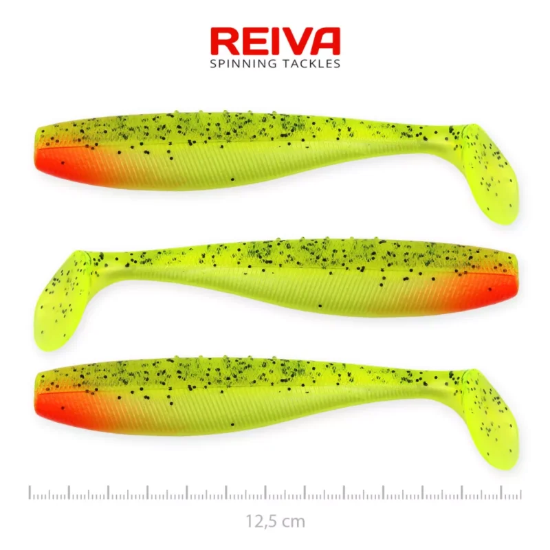 Kedvezmény Reiva Flat Minnow shad 12,5cm 3db/cs (Watermelon)