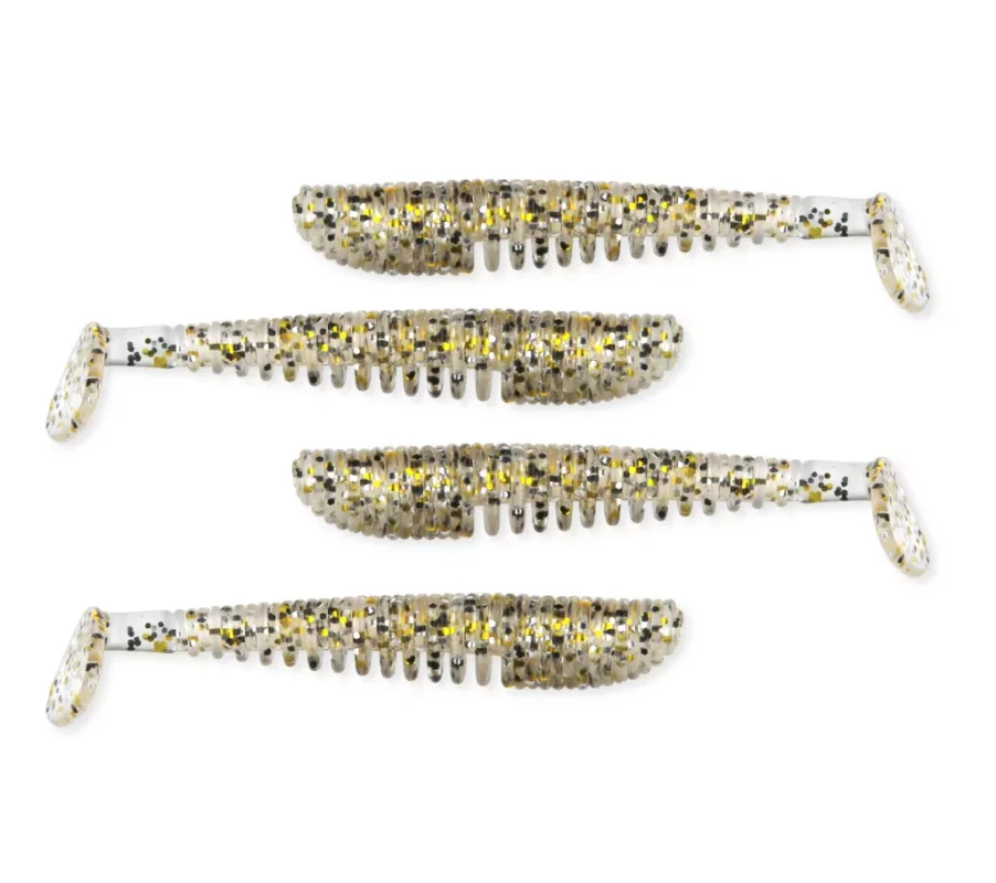 Vedd meg most Nevis Impulse Shad 10cm 4db/cs (Salt and Pepper)