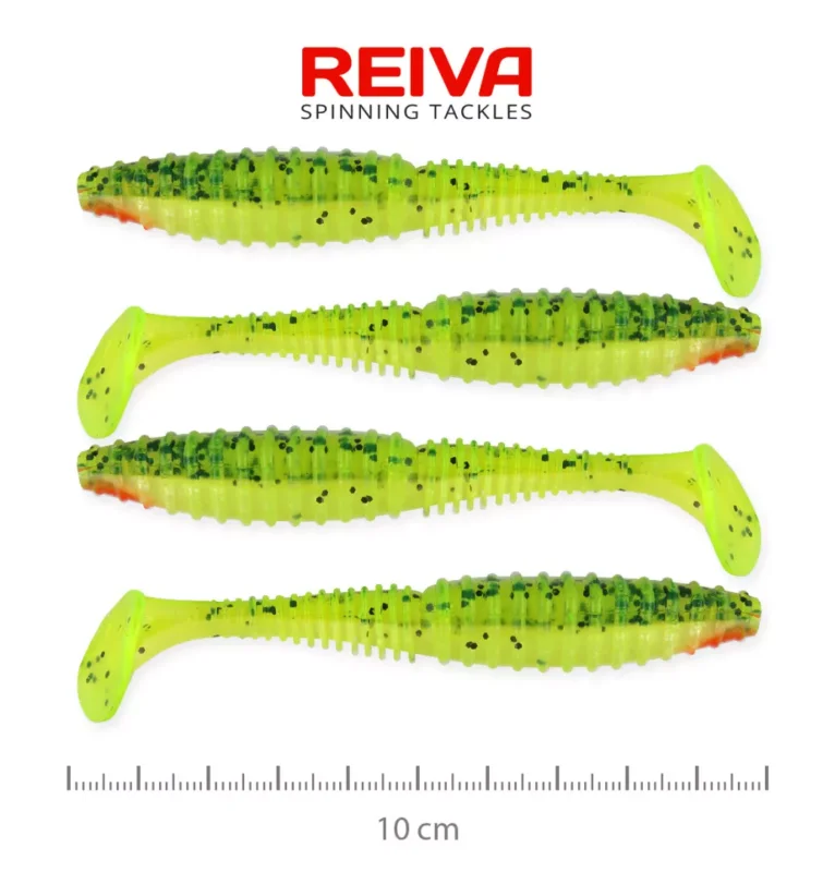 Reiva Zander Power Shad 10cm 4db/cs (Watermelon) Szuper ajánlat
