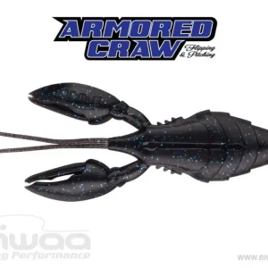BIWAA ARMORED CRAW 3" 7.5cm 10 Black & Blue Biztonságos fizetés