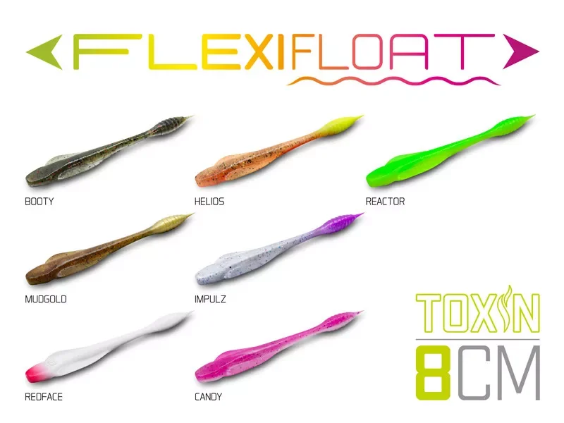 Legnépszerűbb Műcsali Delphin TOXIN UVs / 8 db 8cm Candy