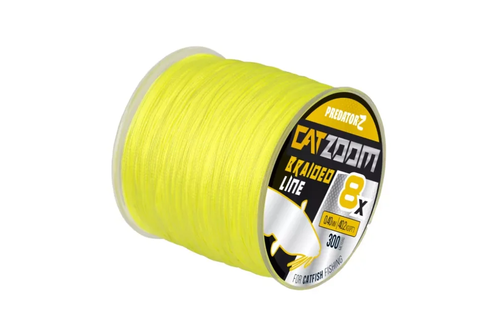 Catzoom 8X fonottzsinór, 0,50 mm, fluo zöld Gyors szállítás