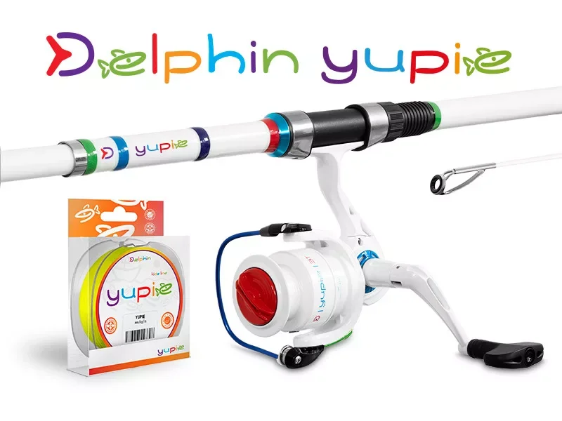 Delphin YUPIE horgász szett gyerekeknek Gyors szállítás