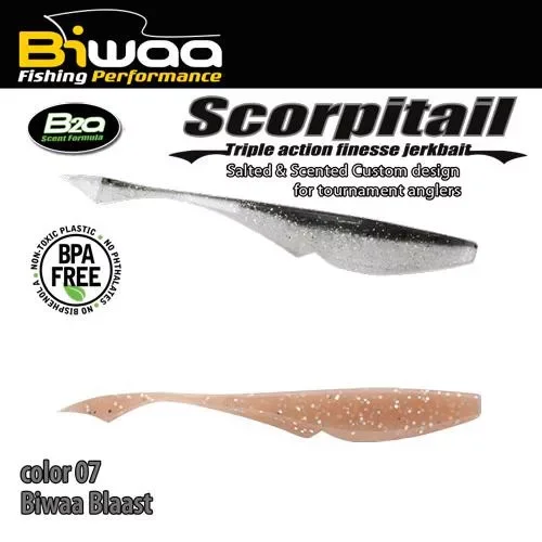 Ajánlat BIWAA SCORPITAIL 4" 10cm 07 Biwaa Blaast