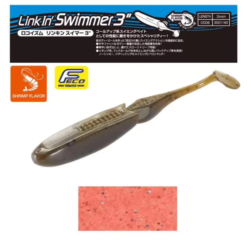 TIEMCO LINKIN SWIMMER 3" 7.6cm Color 156 Legjobb ár