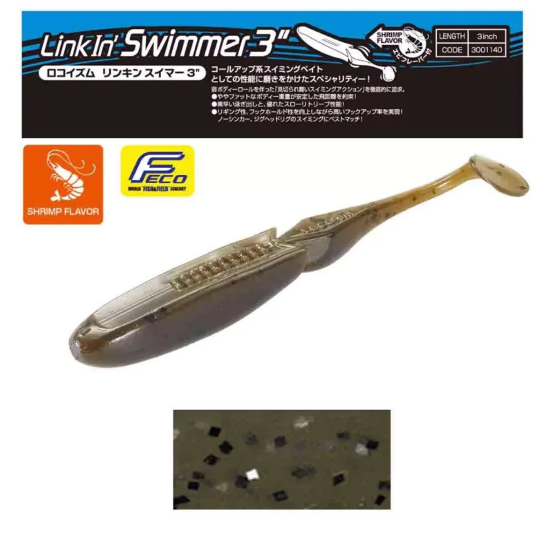 Árcsökkenés TIEMCO LINKIN SWIMMER 3" 7.6cm Color 160