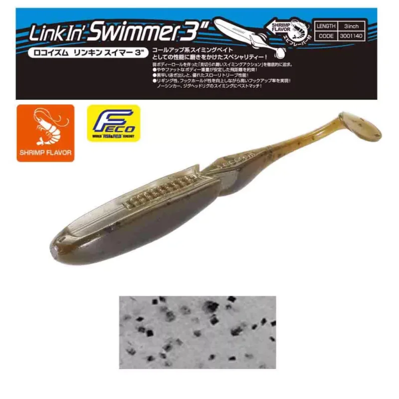 Csak ma TIEMCO LINKIN SWIMMER 3" 7.6cm Color 161
