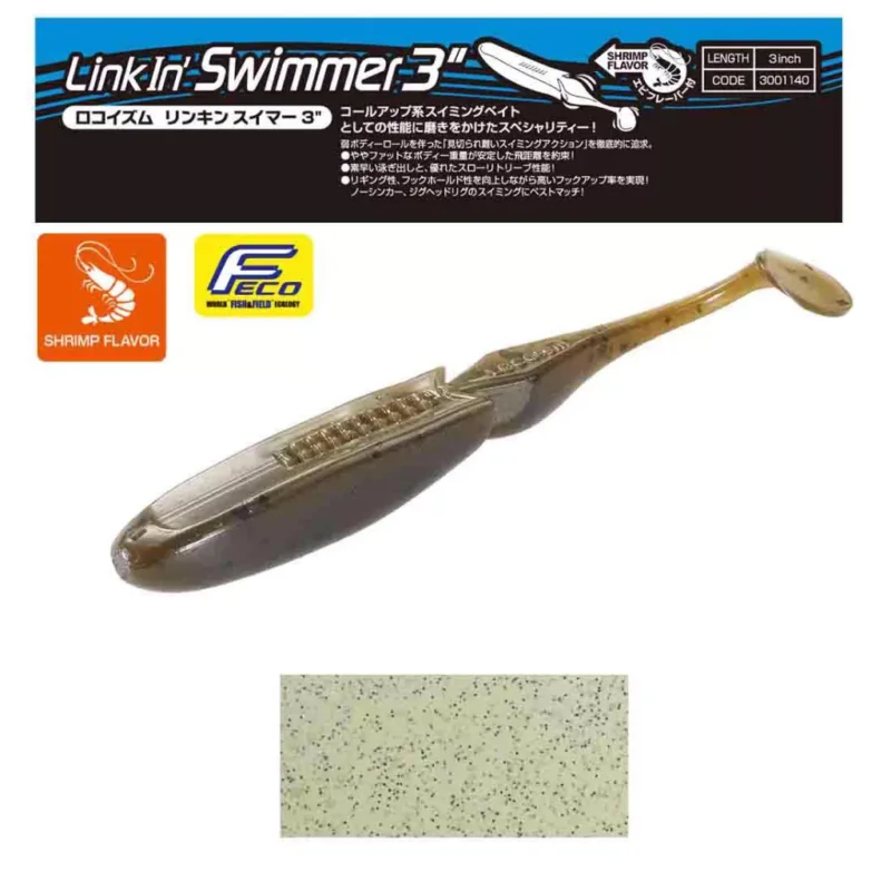 TIEMCO LINKIN SWIMMER 3" 7.6cm Color 170 Rendeld meg most
