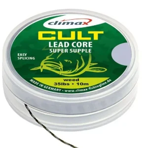 Szuper akció CLIMAX CULT CARP LEADCORE 10m 45lb Weed