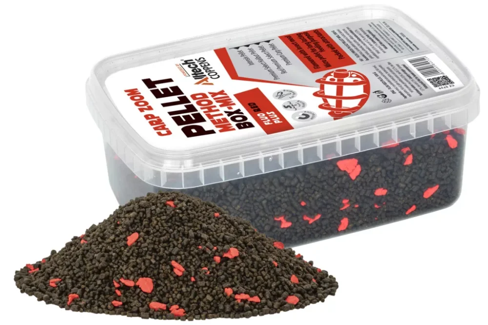 Vedd meg most CZ Fluo Red Plus pellet mix, natúr, 500 g
