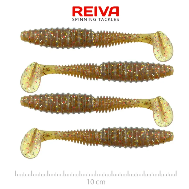 Reiva Zander Power Shad 10cm 4db/cs (Crayfish) Gyors kiszállítás