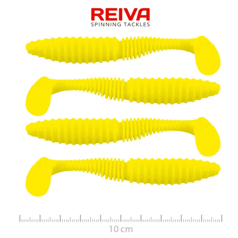 Reiva Zander Power Shad 10cm 4db/cs (Lemonade) Kihagyhatatlan ajánlat