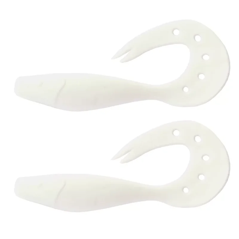Vedd meg online Nevis Twister Shad 14cm 2db/cs (Classic White)
