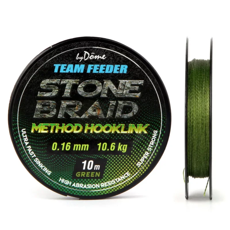 Team Feeder By Döme TF Stone Braid Green 10m 0,20mm Akció