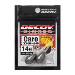 Alacsony ár ÓLOM DECOY DS-16 SINKER TYPE CARO 14gr