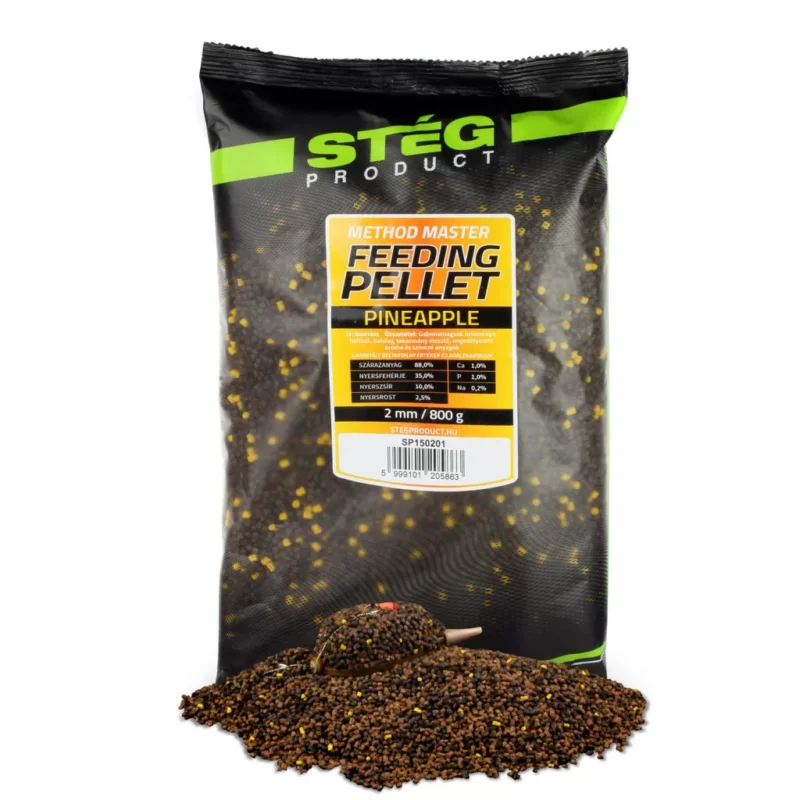 Rendeld meg most Stég Feeding Pellet 2mm 800g Pineapple