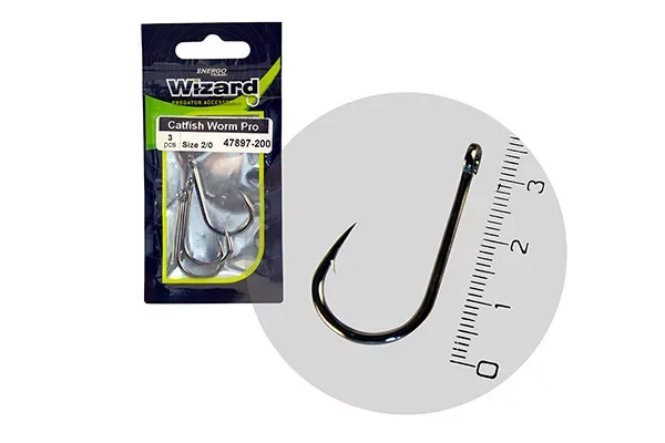Ajánlat WIZARD CATFISH WORM PRO 4/0 3DB/CSOMAG
