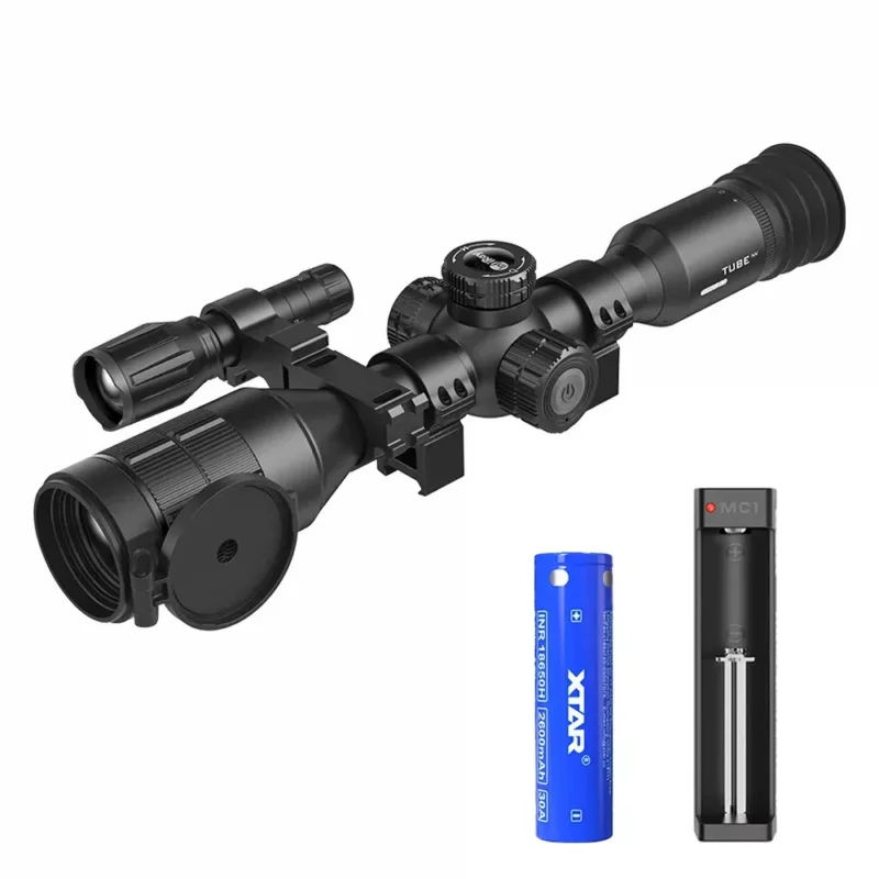 Árcsökkenés InfiRay Tube TD50L éjjellátó céltávcső + 940 IR fényvető + akku szett