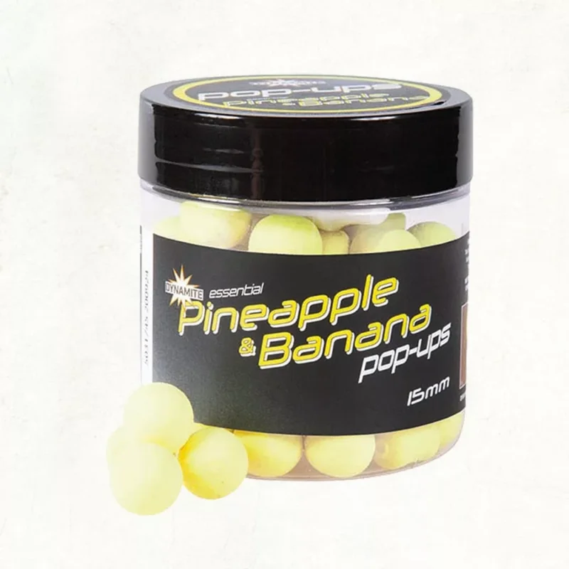 Árengedmény Dynamite Baits Pineapple&Banana Fluro Pop Up Bojli 12mm