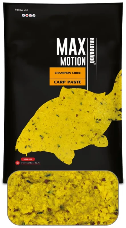HALDORÁDÓ MAX MOTION Carp Paste Paszta- Champion Corn Kihagyhatatlan ajánlat
