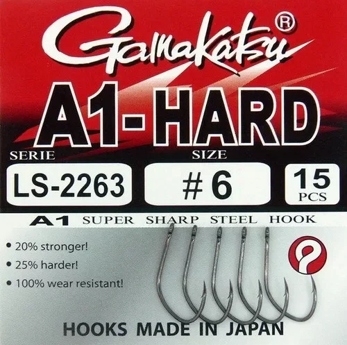 Gamakatsu Ls 2263 A1 Hard 10-es méret Különleges ajánlat