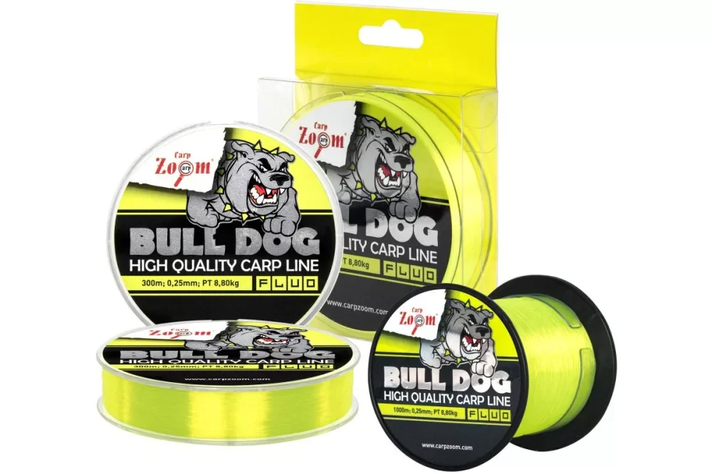 Carp Zoom Bull Dog Fluo zsinór 1000m / 0,28mm Végkiárusítás
