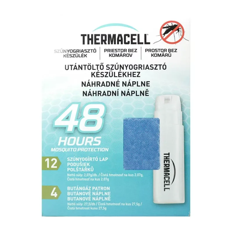 THERMACELL SZÚNYOGRIASZTÓ UTÁNTÖLTŐ SZETT R4 Ne maradj le