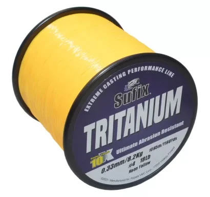 Alacsony ár Sufix Tritanium Neon Yellow damil / 0,30mm