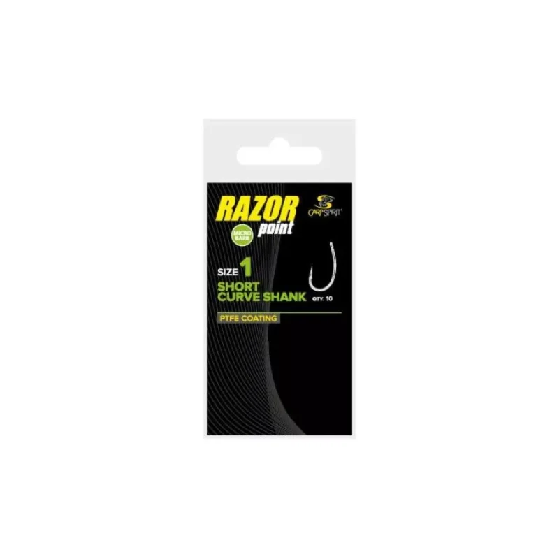 Carp Spirit Short Curve Shank horog - 4 Csak ma