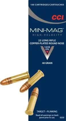 .22 LR CCI Mini-Mag HV 40gr 100db/doboz Bestseller