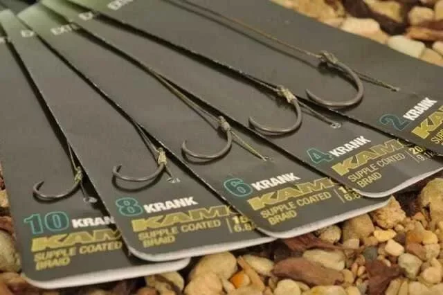Korda Krank ready rig barbed size 8 - előkötött bojlis horog előke Ajánlat