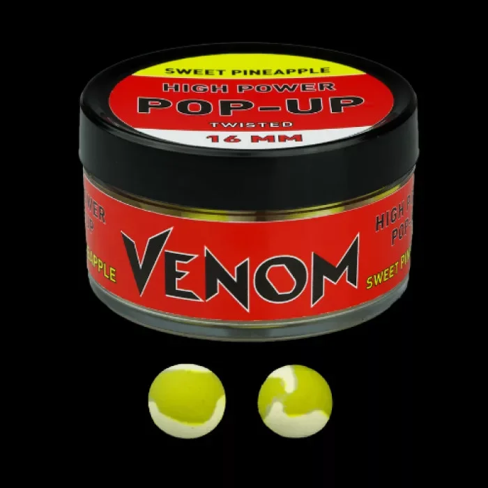 Legjobb ár FEEDERMANIA VENOM High Power Pop Up 16mm Sweet Pineapple
