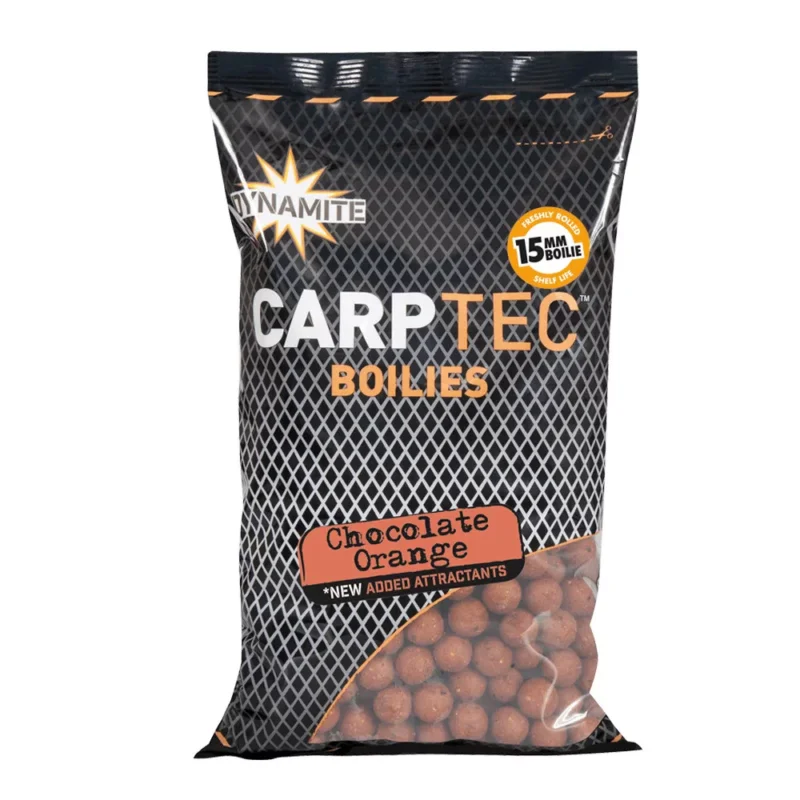 Különleges ajánlat Dynamite Baits Carptec Choco&Orange bojli 1.8kg 20mm