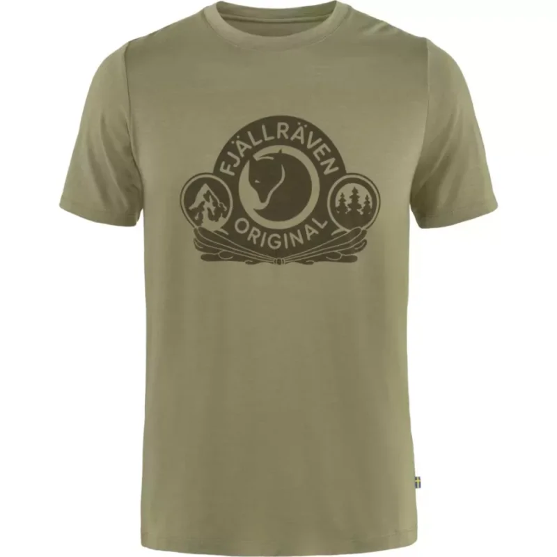 Fjallraven Abisko Wool Classic Light Olive póló XS Rendeld meg most