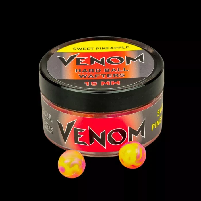 Rendeld meg most FEEDERMANIA VENOM Hard Ball Wafters 15mm Sweet Pineapple