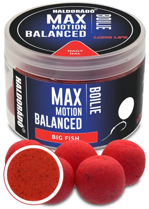 HALDORÁDÓ MAX MOTION Boilie Balanced 20 mm - Nagy Hal Kihagyhatatlan ajánlat