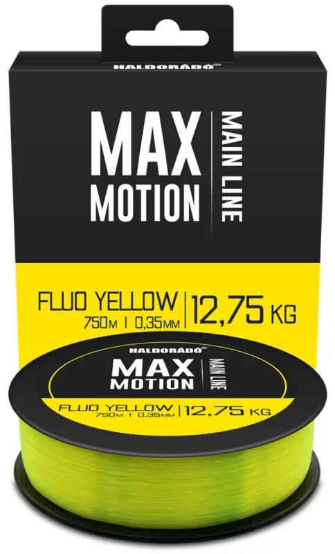 HALDORÁDÓ MAX MOTION Zsinór Fluo Yellow 0,35 mm 750 m Különleges ajánlat