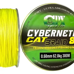 Outlet CPX Cybernetic CAT X8 Braid YELLOW 0.45mm 300m Fonottzsinór