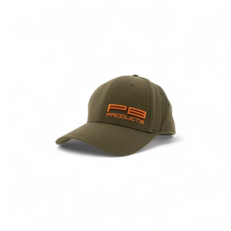 Vedd meg online PB PRODUCTS Baseball Cap Green-Orange Logo Baseball sapka