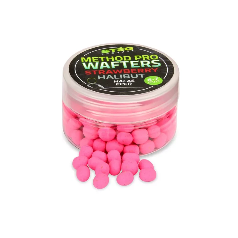 Árengedmény STÉG PRODUCT Method PRO Wafters 6-7mm Strawberry-Halibut