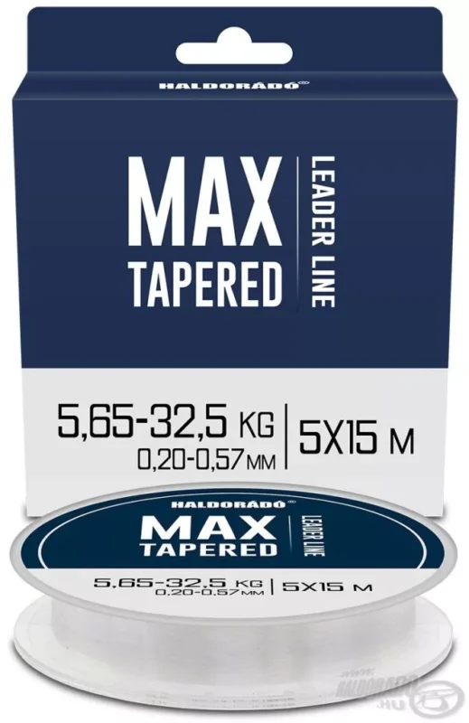 Outlet HALDORÁDÓ MAX Tapered Leader 0.20-0.57mm Dobóelőke