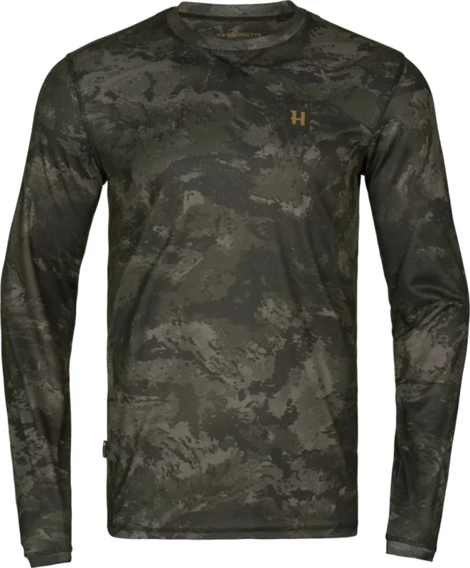HARKILA NOCTYX Camo L/S T-shirt M Hosszú Ujjú Póló Expressz szállítás