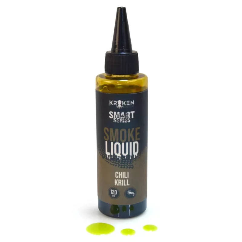 Vedd meg online KRAKEN BAITS Smart Series Smoke Liquid Chilli Krill