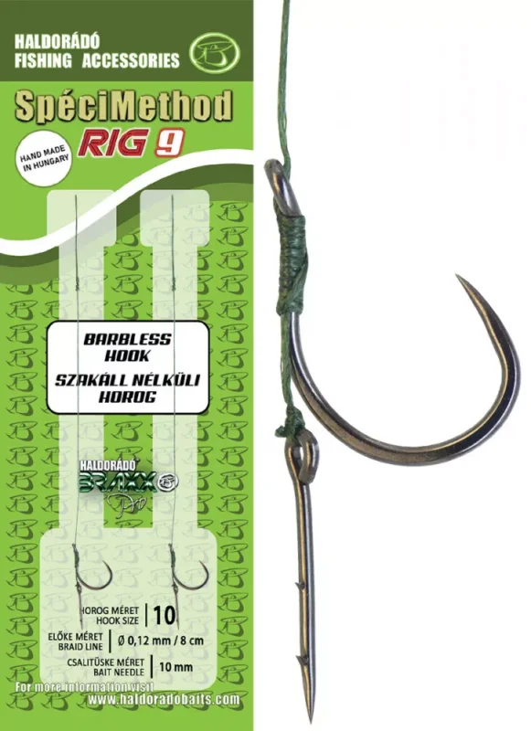 Vedd meg online HALDORÁDÓ SpéciMethod Rig7 Braid 7 mm / 10 barbless