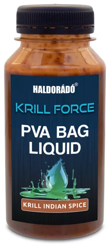Korlátozott ajánlat HALDORÁDÓ Krill Force PVA Bag Liquid - Krill Indian Spice